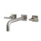 Kingston Brass KS6028CML Wall Mount Tub Faucet, Brushed Nickel KS6028CML - alternate 1